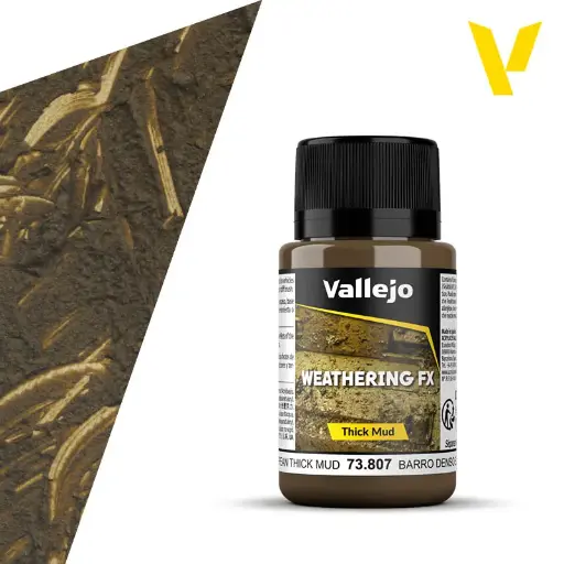 [VAL 73.807] Vallejo : Weathering FX │ European Thick Mud 