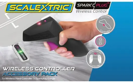 [SCA C8336] Scalextric : Poignee sans fil avec Spark Plug
