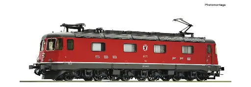 [ROC 7510105] Roco : Locomotive électrique Re 6/6 11673 Rouge DCC Sound