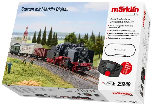 [MKN 29249] Marklin : Coffret de Départ numérique "Train Marchandise de Proximité avec BR 24"