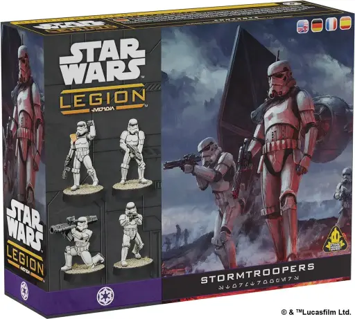 [AMG SWQ11ML] Star Wars LEGION : Stormtroopers (Resculpt) [Multi-Langue]