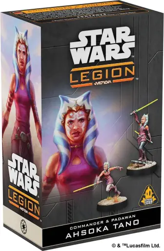[AMG SWQ22ML] Star Wars LEGION : Commander & Padawan Ashoka Tano [Multi-Langue]