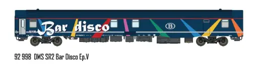 [LSM 92998] Lsmodels : Voiture DMS SR2 Bar Disco SNCB-NMBS