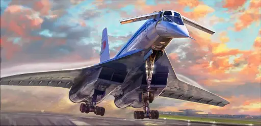 [ZVE 7045] Zvezda : Supersonic Airliner Tu-144 