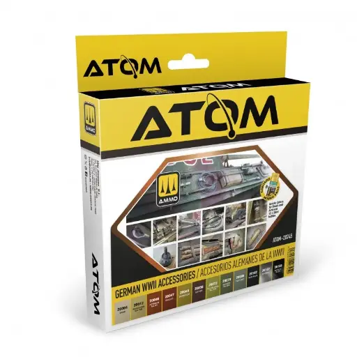 [AMM ATOM-20745] Ammo Mig : ATOM German WWII Accessories Set  