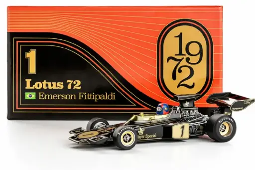 [PLI PCW03] Policar : Lotus 72 n.1 1st F1 World Championship 1972 - E. Fittipaldi