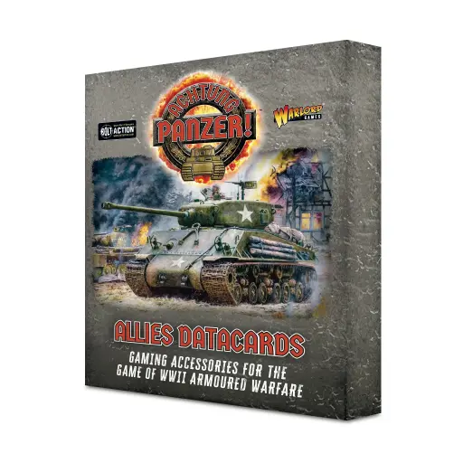 [WLG 489512201] Achtung Panzer! : Allied Datacards - Cards Pack [ENG]