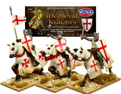 [VTX VXM001] Victrix : Medieval Knights Late 12th to mid 13th Century │ Medieval Warriors