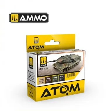 [MIG ATOM-20719] Ammo MIG : Set acrylique  Nato Colors  - 4 Pots 