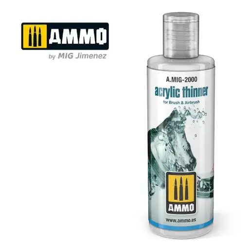 [MIG 2000] Ammo Mig : Acrylic Thinner 60ml
